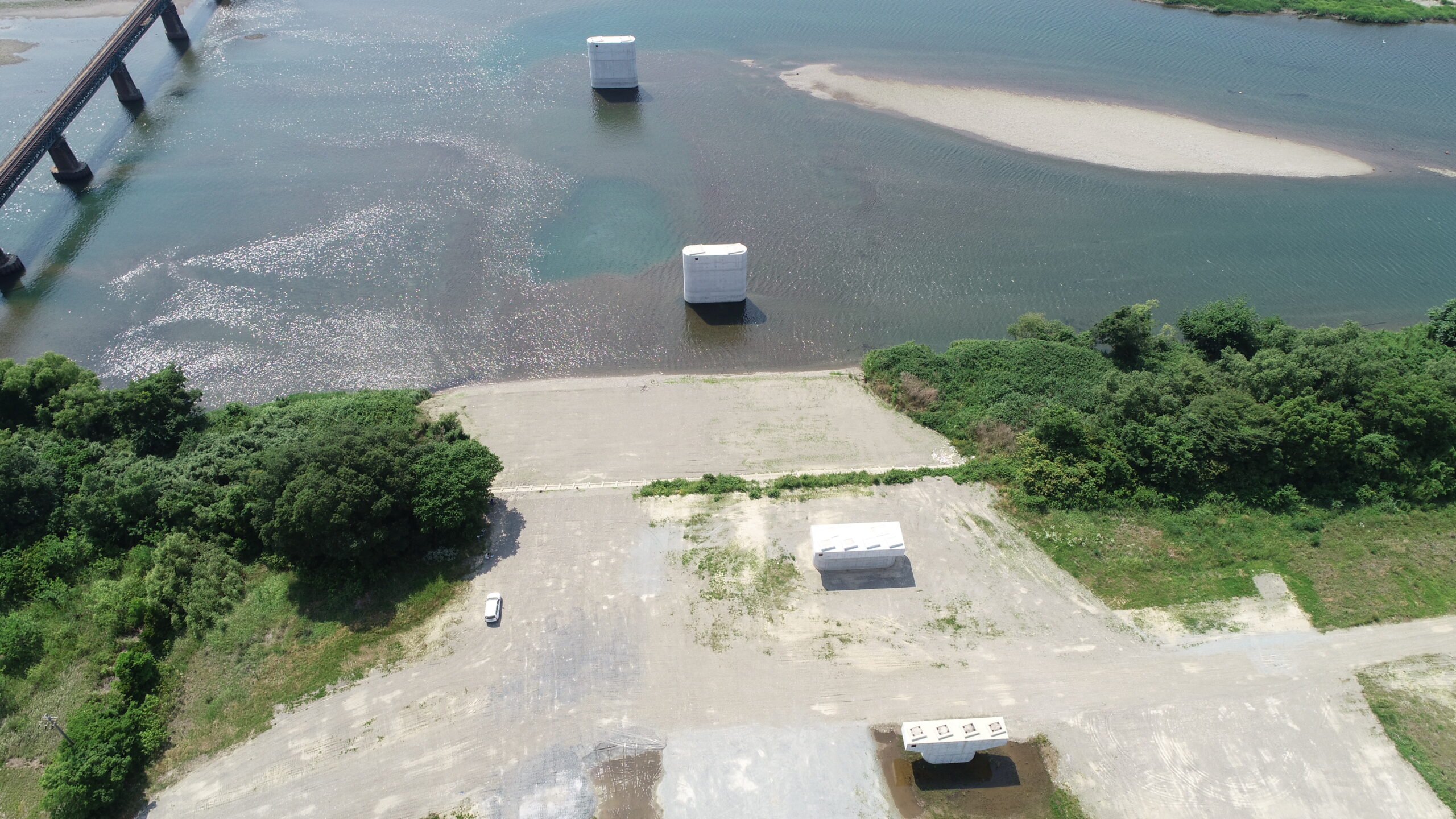 伊勢市｜市道高向小俣線（宮川橋）橋梁架替工事（下部工・P5橋脚）（令和5年度 県単道改（整備）第00-1分0003号）②(5)