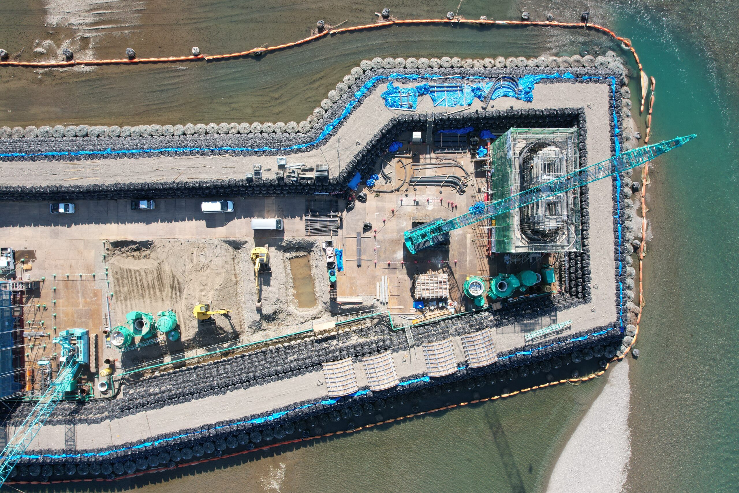 伊勢市｜市道高向小俣線（宮川橋）橋梁架替工事（下部工・P5橋脚）（令和5年度 県単道改（整備）第00-1分0003号）①(3)