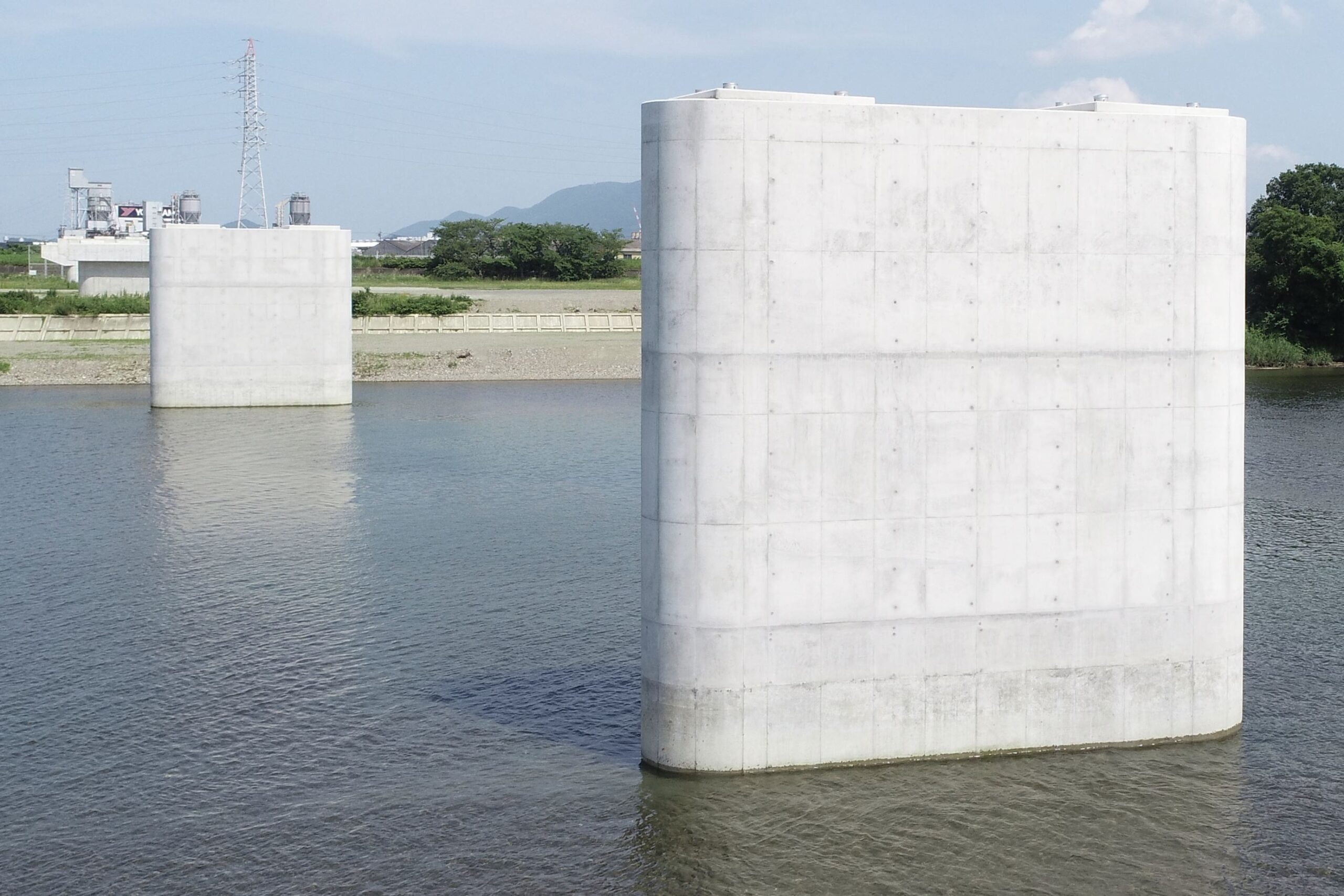 伊勢市｜市道高向小俣線（宮川橋）橋梁架替工事（下部工・P5橋脚）（令和5年度 県単道改（整備）第00-1分0003号）②(2)